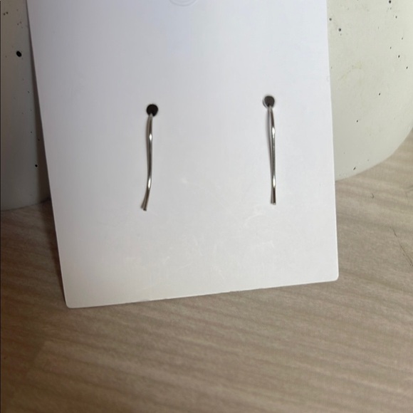 Silver Yorkshire Terrier Charm Earrings - Picture 3 of 4